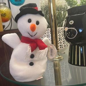 Ty Beanie Baby Snowball the Snowman DOB 12/22/1996